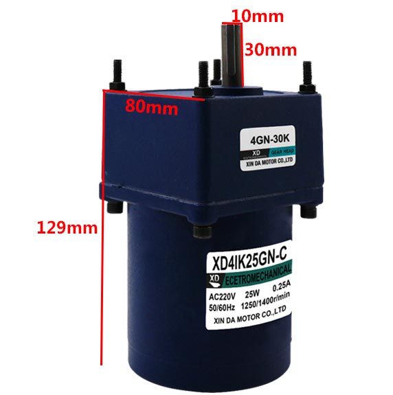 Motor AC giảm tốc 25W