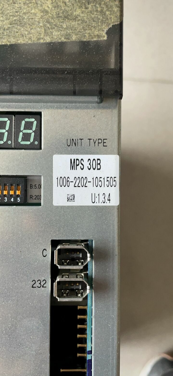 OKUMA MPS-30B POWER SUPPLY 1006-2202-1708506