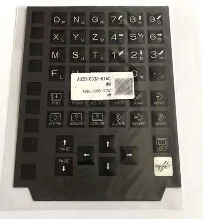 Fanuc Bàn phím màng A02B-0338-K160 # M A98L-0005-0732 # m chất lượng cao giá rẻ cho máy CNC
