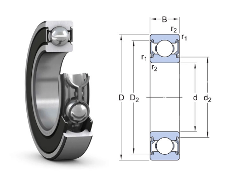 61908-2RS1 SKF