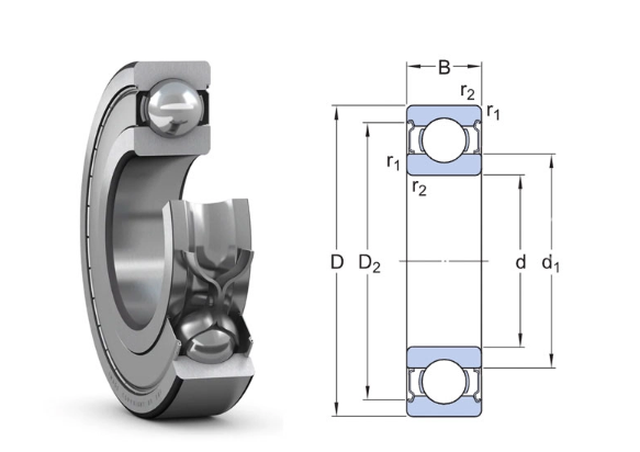 W 6000-2Z SKF