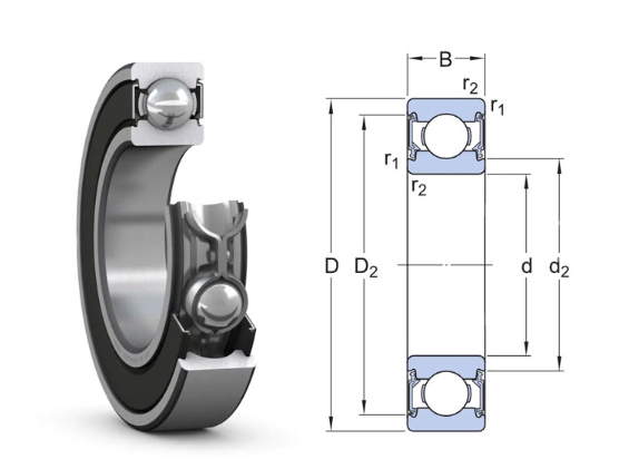6011-2RS1/C3 SKF