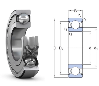 6012-2Z SKF