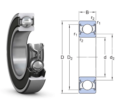 6008-2RS1 SKF