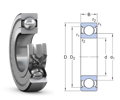 6006-2Z SKF