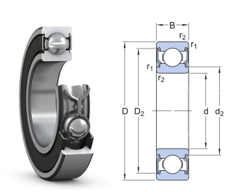 6210-2RS1/C3 SKF