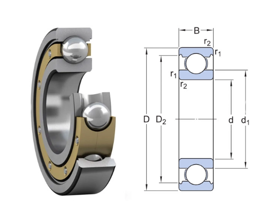 6322 M/C3 SKF
