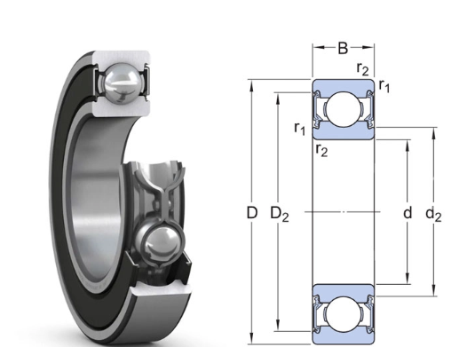62/22-2RS1 SKF